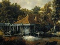 Meindert Hobbema - Mill,Detail